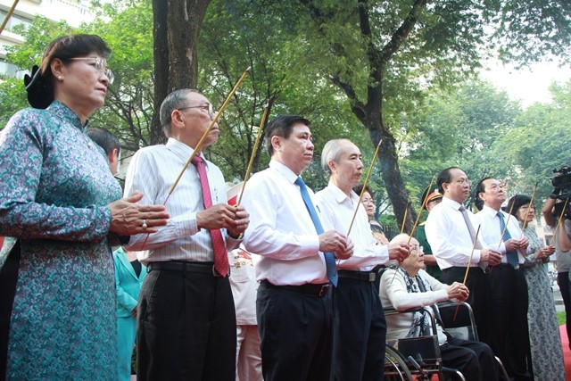 Khánh thành Bia tưởng niệm Đội 5 Biệt động Sài Gòn ảnh 1