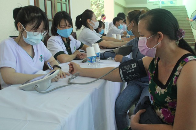 Khám bệnh, tặng quà cho 1.000 công nhân, người lao động Long An ảnh 1