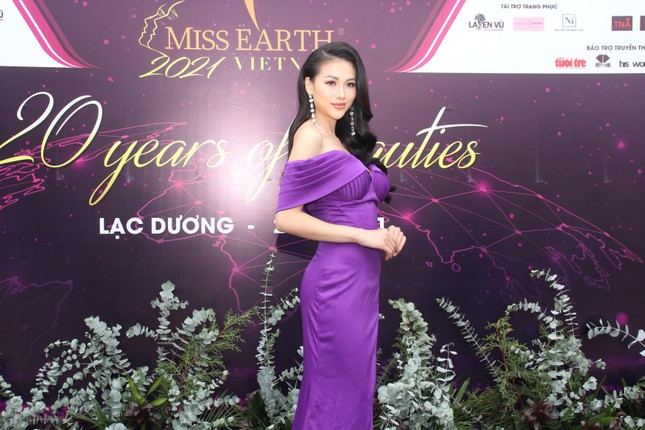 Hoa hậu Hà Kiều Anh cùng dàn người đẹp khoe sắc dự khởi động Miss Earth Vietnam 2021 ảnh 5