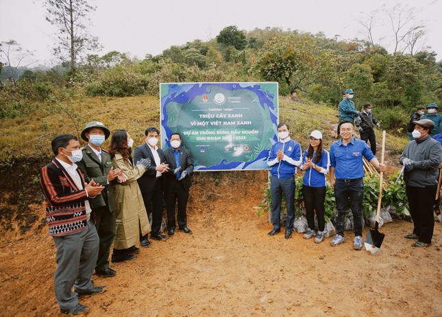 Trung ương Đoàn tham gia trồng mới 30.000 cây xanh rừng đầu nguồn ảnh 2