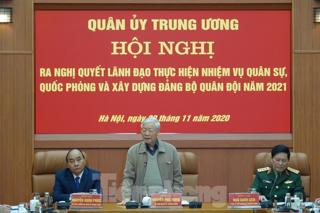 Tổng Bí thư chủ trì hội nghị Quân ủy Trung ương ảnh 2