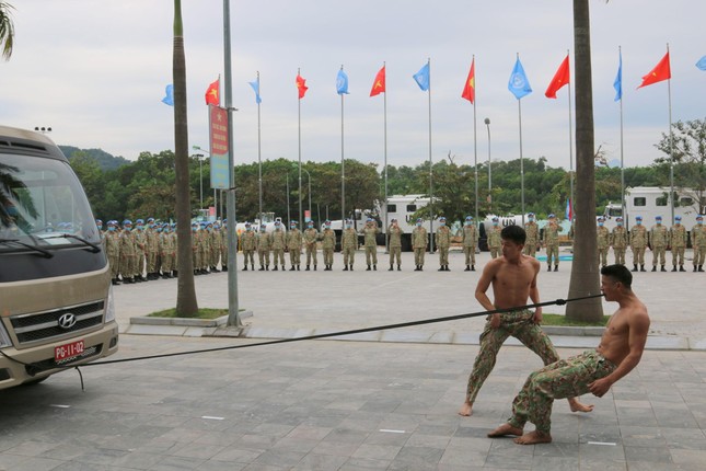 Công binh Việt Nam trình diễn kỹ năng bảo vệ hòa bình ảnh 3