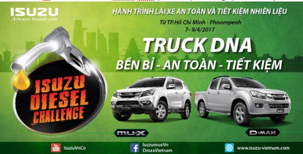 MU-X và D-MAX thách thức hành trình tiết kiệm nhiên liệu ảnh 1