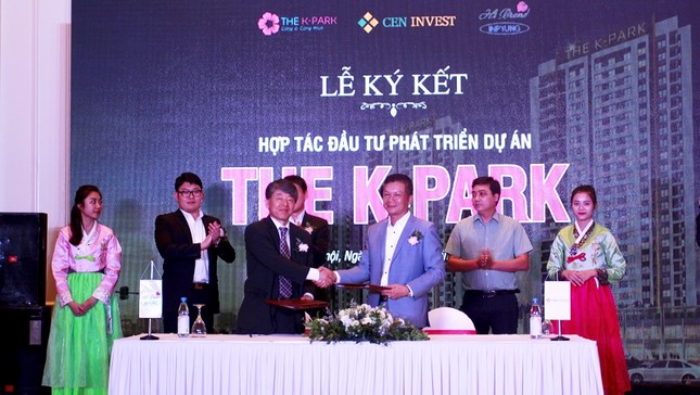 CenInvest và Hi Brand Việt Nam ký kết hợp tác đầu tư phát triển dự án The K - Park ảnh 1