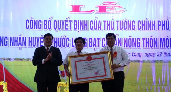 Phước Long xây dựng nông thôn mới kiểu mẫu ảnh 1