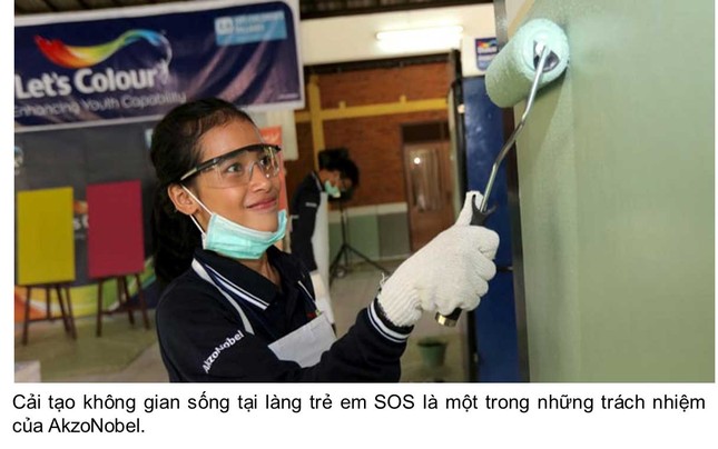 AkzoNobel và Làng trẻ em SOS quốc tế chung tay vì thế hệ trẻ ảnh 2