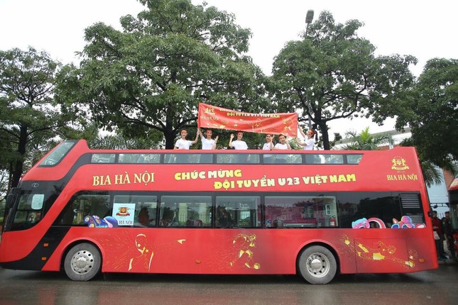 Bia Hà Nội cùng đón và vinh danh đội tuyển U23 Việt Nam ảnh 1