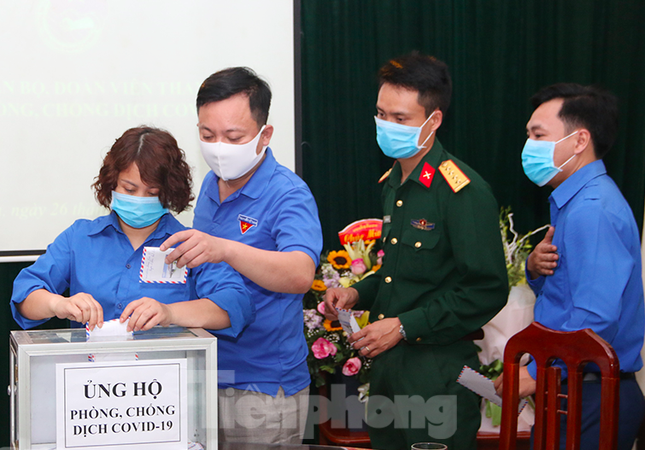 Thăm, động viên Đoàn viên, thanh niên trên ‘tuyến đầu’ phòng chống dịch ảnh 2
