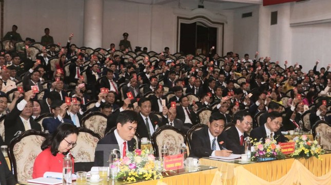 Ông Đoàn Hồng Phong tái cử Bí thư Tỉnh ủy Nam Định ảnh 3