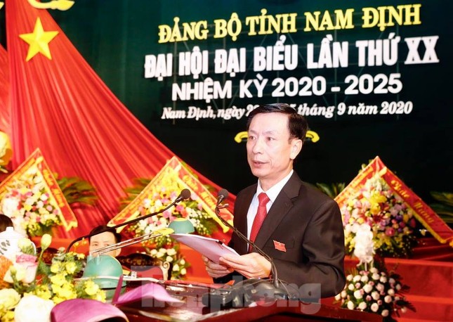 Bế mạc Đại hội Đảng bộ tỉnh Nam Định lần thứ XX ảnh 3