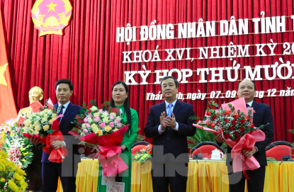 Thủ tướng Chính phủ phê chuẩn kết quả bầu hai Phó Chủ tịch UBND tỉnh Thái Bình ảnh 1
