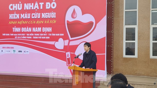 Chủ nhật Đỏ tại Nam Định thu hút hàng ngàn đoàn viên thanh niên ảnh 1