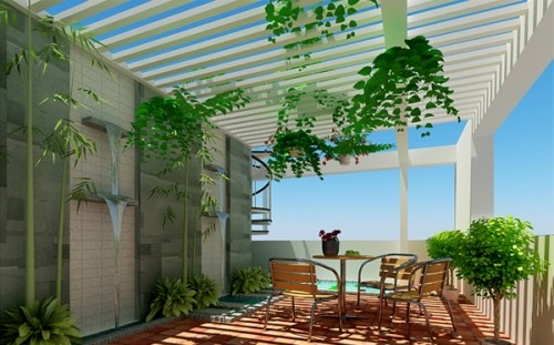 Biến sân thượng thành khu vườn xanh ngắt ảnh 2