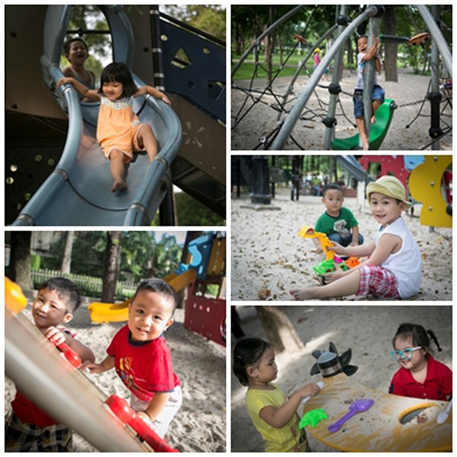 Tiêu chuẩn nào cho sân chơi của bé? ảnh 1