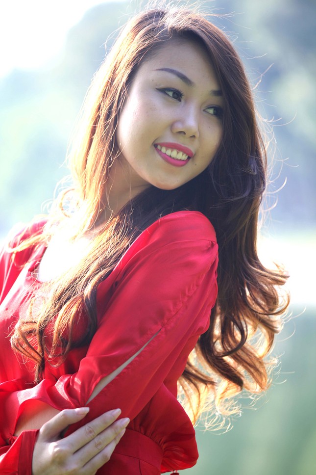 Thu Nga dự thi Hoa hậu Việt Nam ảnh 1