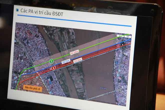 Cầu đường sắt sẽ cách cầu Long Biên 75m? ảnh 1