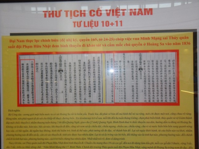 Triển lãm tư liệu, bản đồ về Hoàng Sa, Trường Sa tại Thanh Hóa ảnh 2