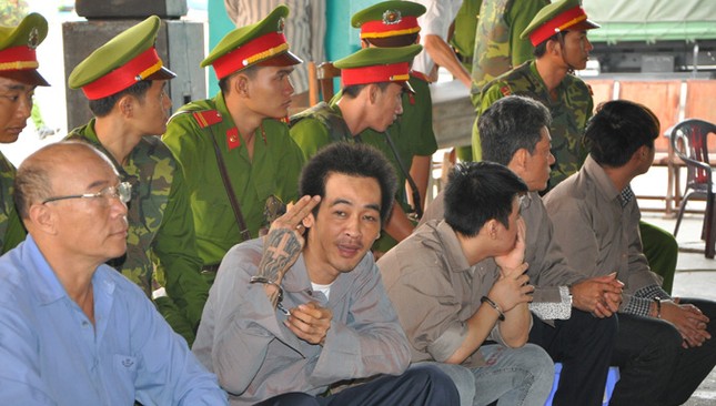 Gần 100 cảnh sát bảo vệ phiên tòa xử giang hồ Phú Quốc ảnh 1