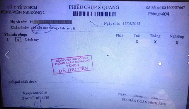 Bi hài, trẻ gãy tay được bác sĩ chữa trật khớp, bong gân ảnh 2