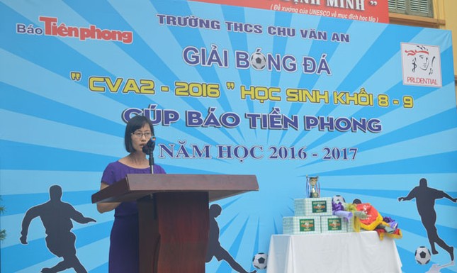 Trao giải bóng đá cúp báo Tiền Phong ảnh 1