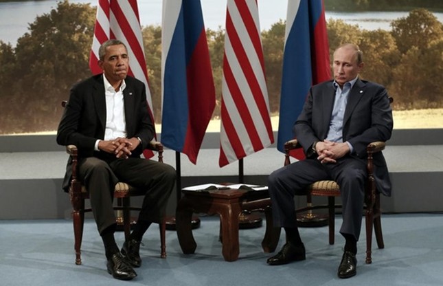 Những cuộc gặp đáng nhớ giữa ông Putin và ông Obama ảnh 3