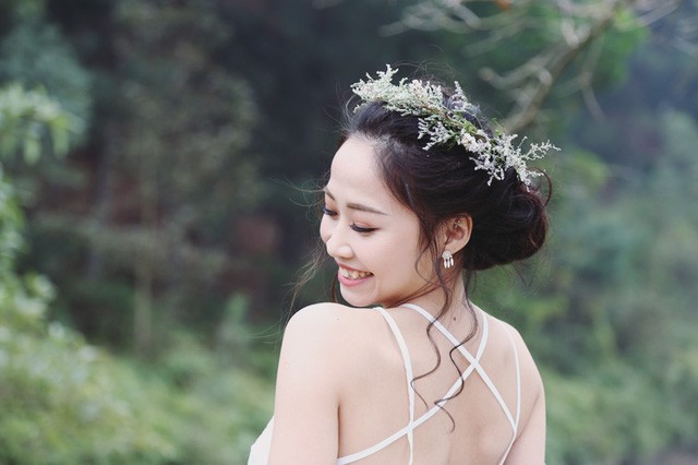 Hé lộ ảnh cưới lãng mạn của “búp bê thể dục” Ngân Thương ảnh 7