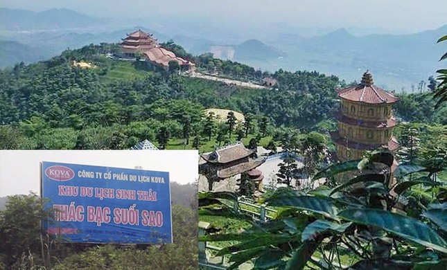 Hé lộ loạt công trình sai phép 'xẻ' đất rừng tại Thạch Thất ảnh 3