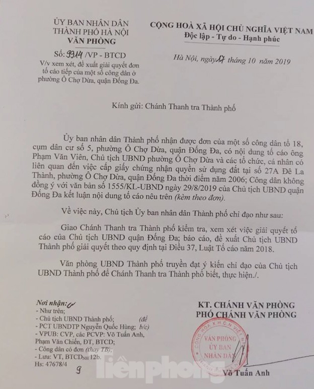 Vụ chết 2 năm vẫn xác nhận nhà đất: Cần giám định chữ ký trong biên bản ảnh 1