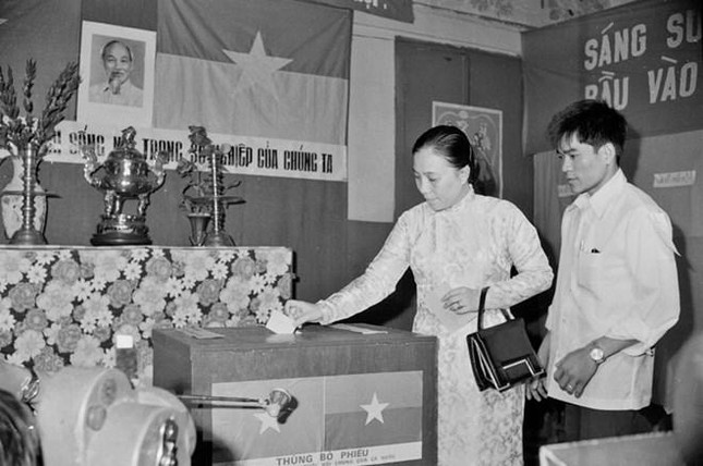 45 năm Ngày Tổng tuyển cử bầu Quốc hội của nước Việt Nam thống nhất ảnh 24