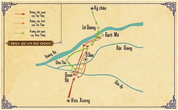 Giải mã Tam quốc: Những biến cố ngoài chiến trường Quan Độ ảnh 1
