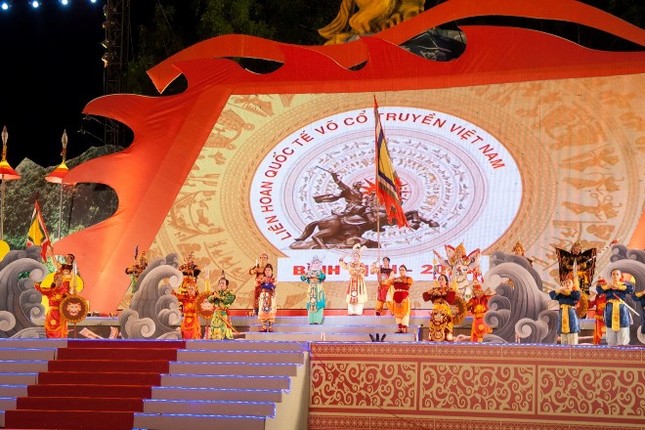 Hoành tráng khai mạc liên hoan quốc tế võ cổ truyền ảnh 7