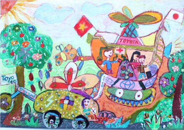 Ngắm ‘chiếc ô tô mơ ước’ của học sinh Việt Nam