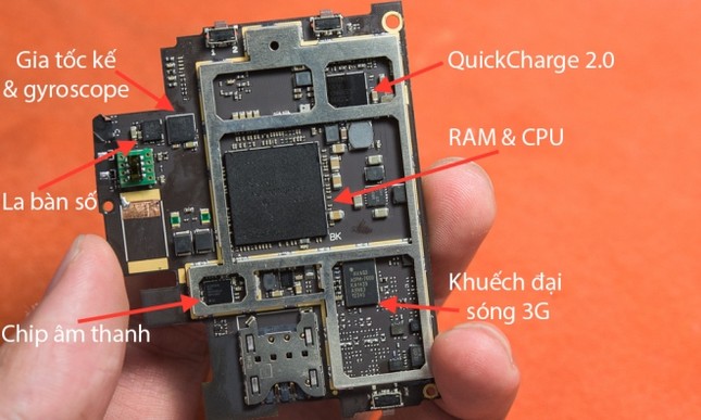 Gỡ tung Bphone tìm nguồn gốc linh kiện ảnh 2