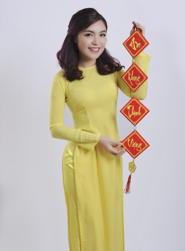 Hoa khôi bật mí cách đối phó với câu hỏi 'nhạy cảm' ngày Tết ảnh 2