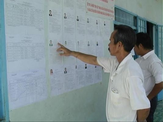Biên giới, vùng sâu ở ĐBSCL nhộn nhịp đón bầu cử ảnh 8