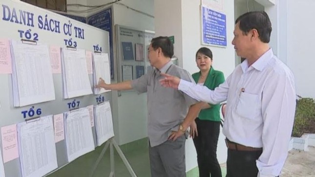 Biên giới, vùng sâu ở ĐBSCL nhộn nhịp đón bầu cử ảnh 9