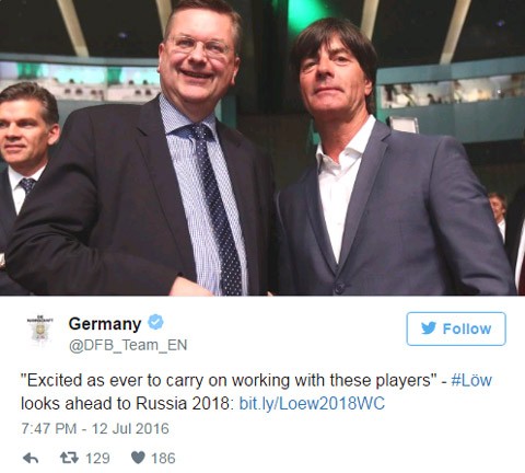 HLV Joachim Loew tiếp tục chèo lái đội tuyển Đức ảnh 1