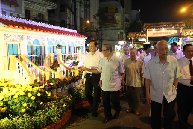 8 vạn chậu hoa và cây trái ở 'Đường hoa' Cần Thơ ảnh 1