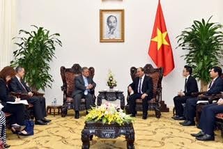 Thủ tướng tiếp Bộ trưởng Ngoại giao và Thương mại Brunei ảnh 1