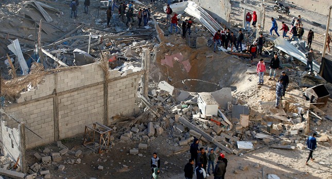 Giao tranh Israel-Palestine leo thang trên Dải Gaza ảnh 1