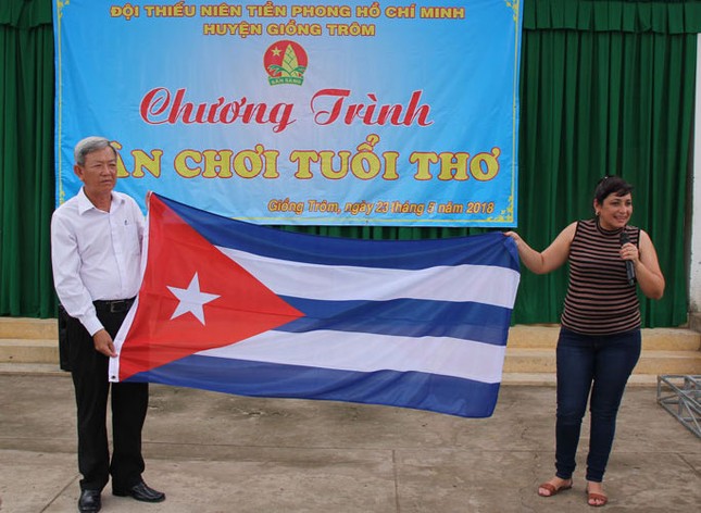 Đoàn đại biểu cấp cao T.Ư Đoàn TNCS Cuba thăm Bến Tre ảnh 9
