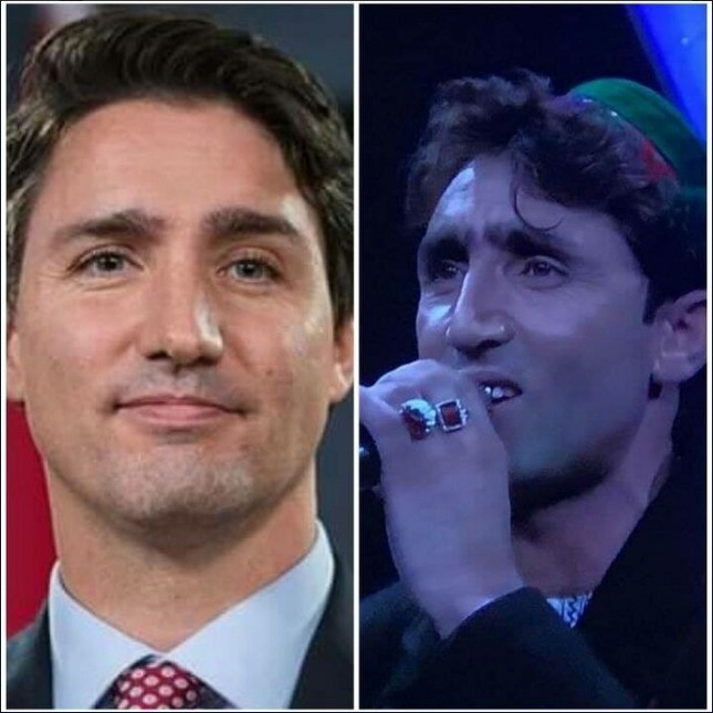 Nam ca sĩ gây ‘bão’ mạng vì quá giống Thủ tướng Canada Justin Trudeau ảnh 1