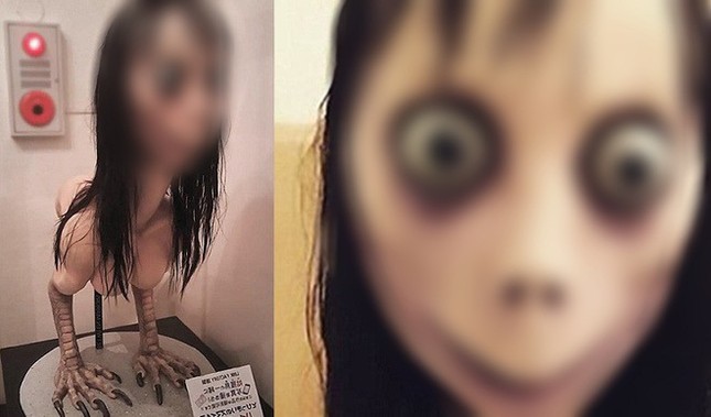 Nghệ sĩ Nhật tạo ra ‘quái vật Momo’ bị nguyền rủa, doạ giết ảnh 1