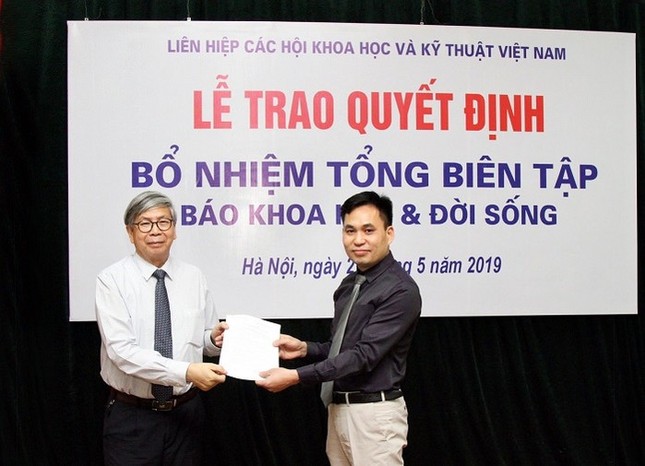 Ông Đặng Vương Hạnh làm Tổng biên tập Báo KH&ĐS ảnh 1