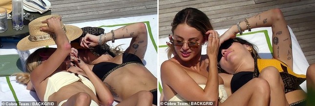 Vừa tuyên bố chia tay chồng, Miley Cyrus bị bắt gặp ôm hôn ‘gái lạ’ ảnh 3