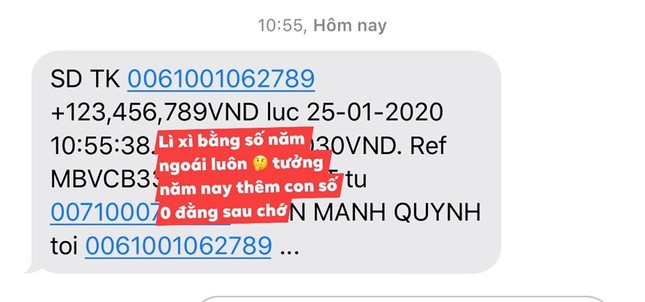 Phan Mạnh Quỳnh lì xì tiền ‘khủng’ cho người yêu ảnh 4