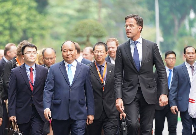 Thủ tướng Hà Lan Mark Rutte bắt đầu thăm chính thức Việt Nam ảnh 3