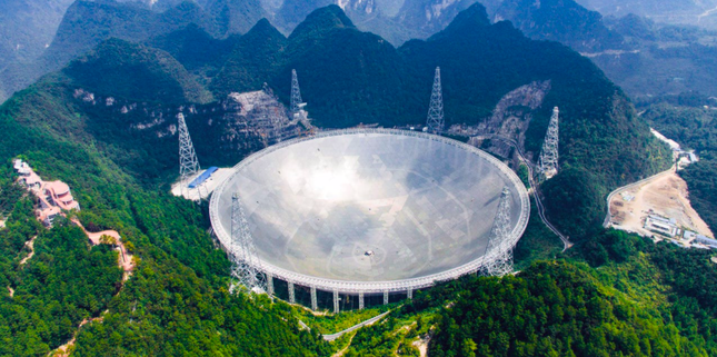Kính viễn vọng 'Thiên nhãn' Trung Quốc phát hiện tín hiệu từ ngoài hành tinh ảnh 1