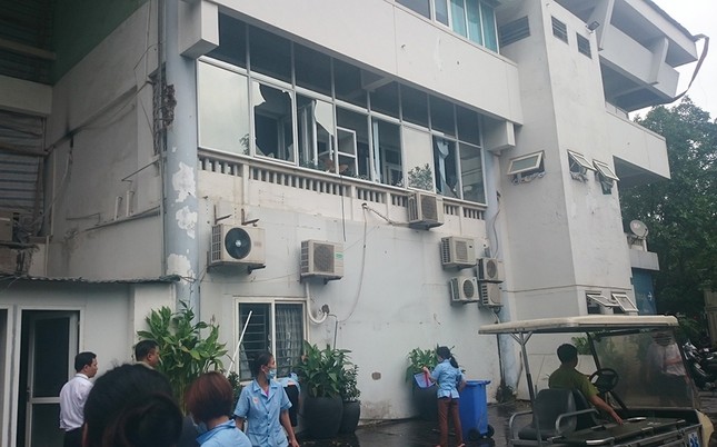 Bệnh viện Lão khoa phụt khói, bệnh nhân hô hoán tháo cháy ảnh 2