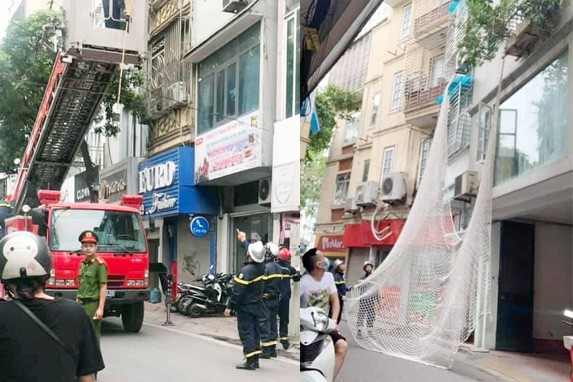 Đối tượng truy nã nguy hiểm bị bắt trên phố Núi Trúc nghi bị ngáo đá ảnh 1